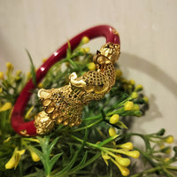 B0400_Classic Style Gold plated single pola bangle