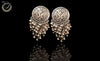 E0340_ Combo German silver Oxidized earrings.