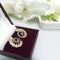 E0295_Premium American Diamond  Earrings