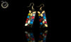 E0326_Classy Combo vibrant earrings with a touch of stones.