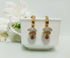 E0300_Premium American Diamond  Earrings