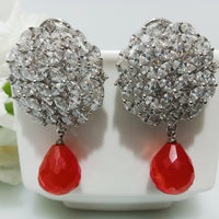 E0302_Premium American Diamond  Earrings