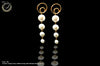E067_Classy earring with a delicate work of pearls.