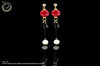 E070_Classy fancy crafted earring with delicate work of pearl