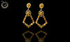 E0336_Classy Combo vibrant earrings with a touch of stones.