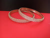 B078_S_Gorgeous  Rose Gold American diamond bangles .