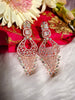 E0852_Gorgeous  statement American Diamond studded danglers with beautiful patterns.