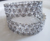 B020_S_Classy Style Silver plated Bangles studded with American Diamond stones set of 2