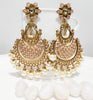 E0139_Classy meenakari dangers with delicate meena work with a touch of pearls.