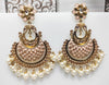 E0139_Classy meenakari dangers with delicate meena work with a touch of pearls.