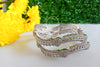 B080_Gorgeous  American diamond bangles .