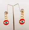 E0344_Trendy eye earring (small drop hangings).