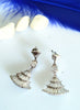 E0434_Premium American Diamond ear drop earring.