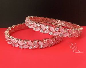 B082_Gorgeous  American diamond bangles .