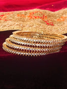 B076_Gorgeous American diamond bangles .