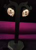 E0624_Elegant Rose Gold American Diamond Crafted design studs.