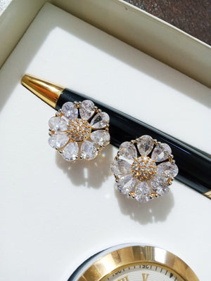 E0305_Premium American Diamond  Earrings