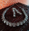 N0313_Claasy square design American Diamond engraved choker necklace with beautiful craft work.