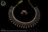 N05_Elegant 1 gm Gold plated Necklace studded with American Diamond.