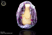 P029_Beautiful Soft Violet colored Pendent Scarf